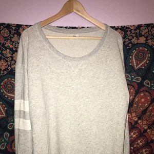 Grey Oversized Sweatshirt